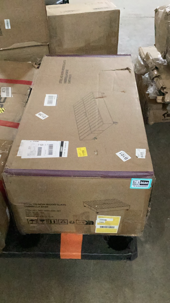 Box 2/2 Menades 10x13 Ft Cantilever Aluminum Patio Umbrella base