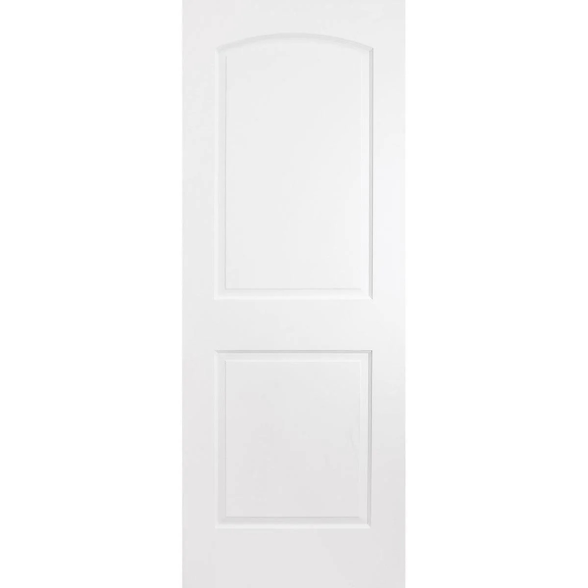 White wooden door