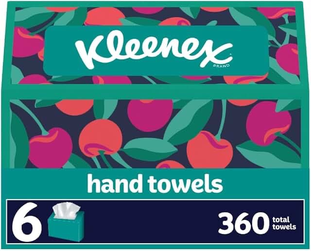 Kleenex Hand Towels 6/60's White