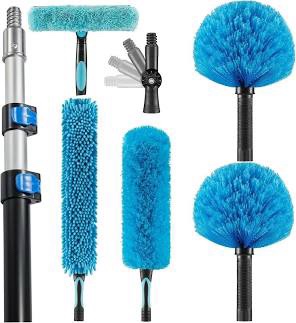 GETstub 12FT Ceiling Duster Kit 7 Pcs