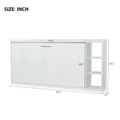 Murphy Bed With Bookshelf
