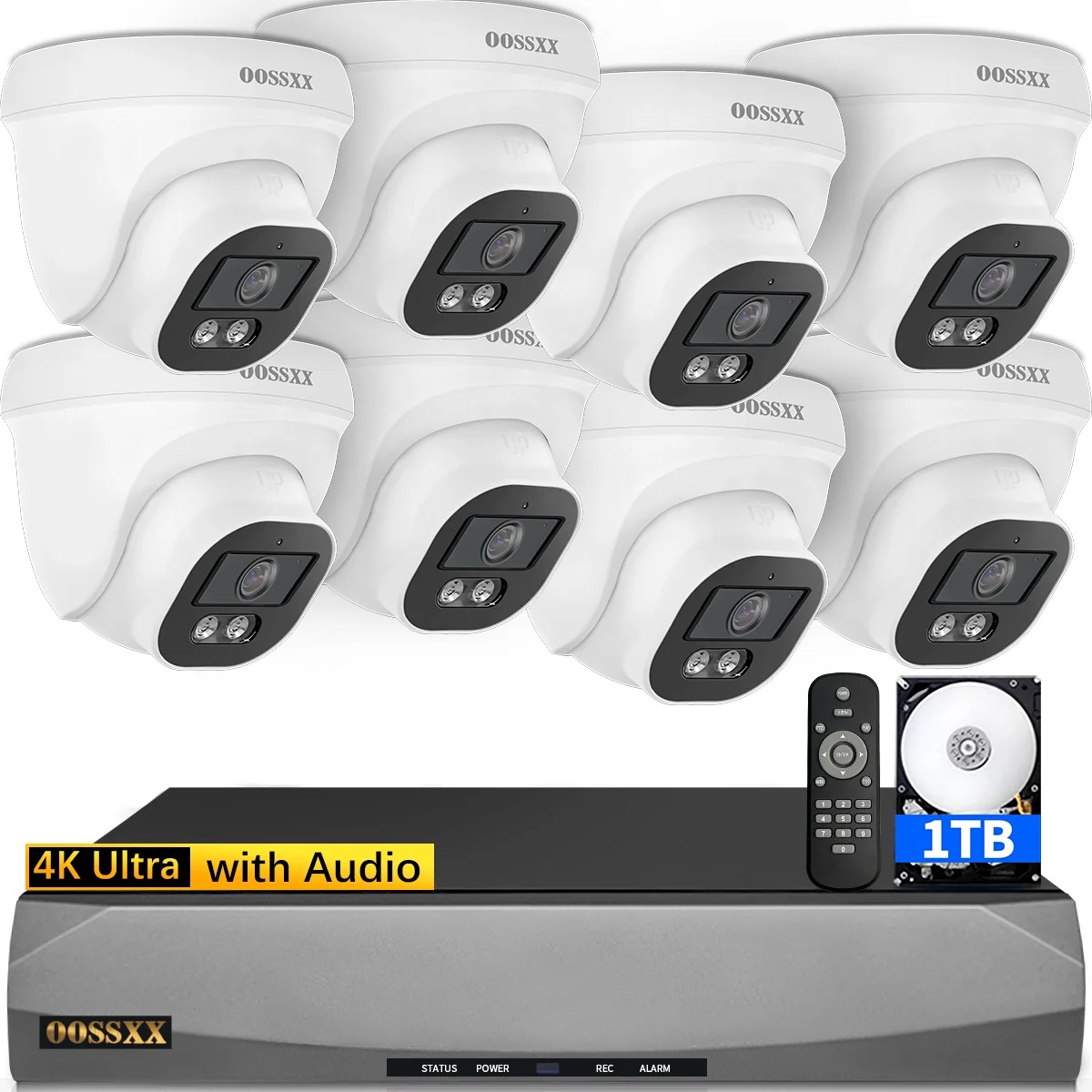 OOSSXX PoE Security Camera System Quick Start Guide