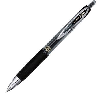 (7 only)Uni-ball 207 Gel Pens, Medium Point 0.7mm, Black, 7 Count