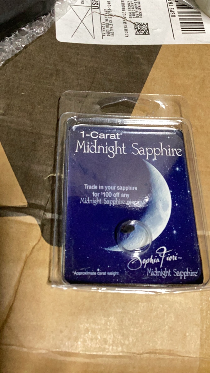 Sophia Fiori 1-Carat Midnight Sapphire Blue Sapphire Oval 7x5mm
