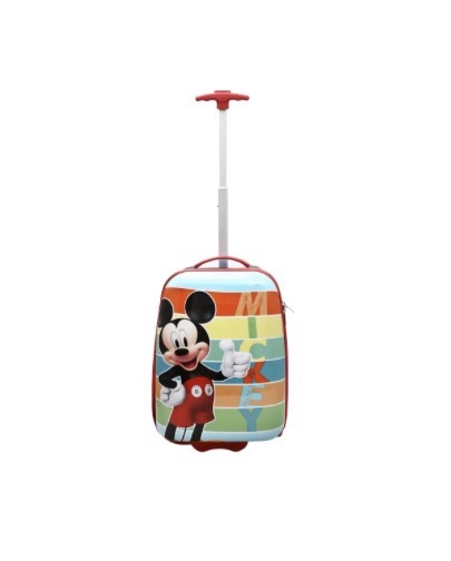 Bioworld Disney Mickey Mouse Travel Luggage for Kids
