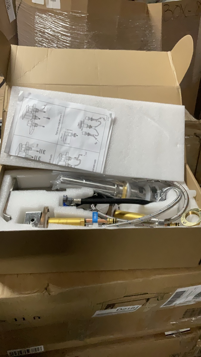 Widespread 3-Hole Bathroom Faucet Set