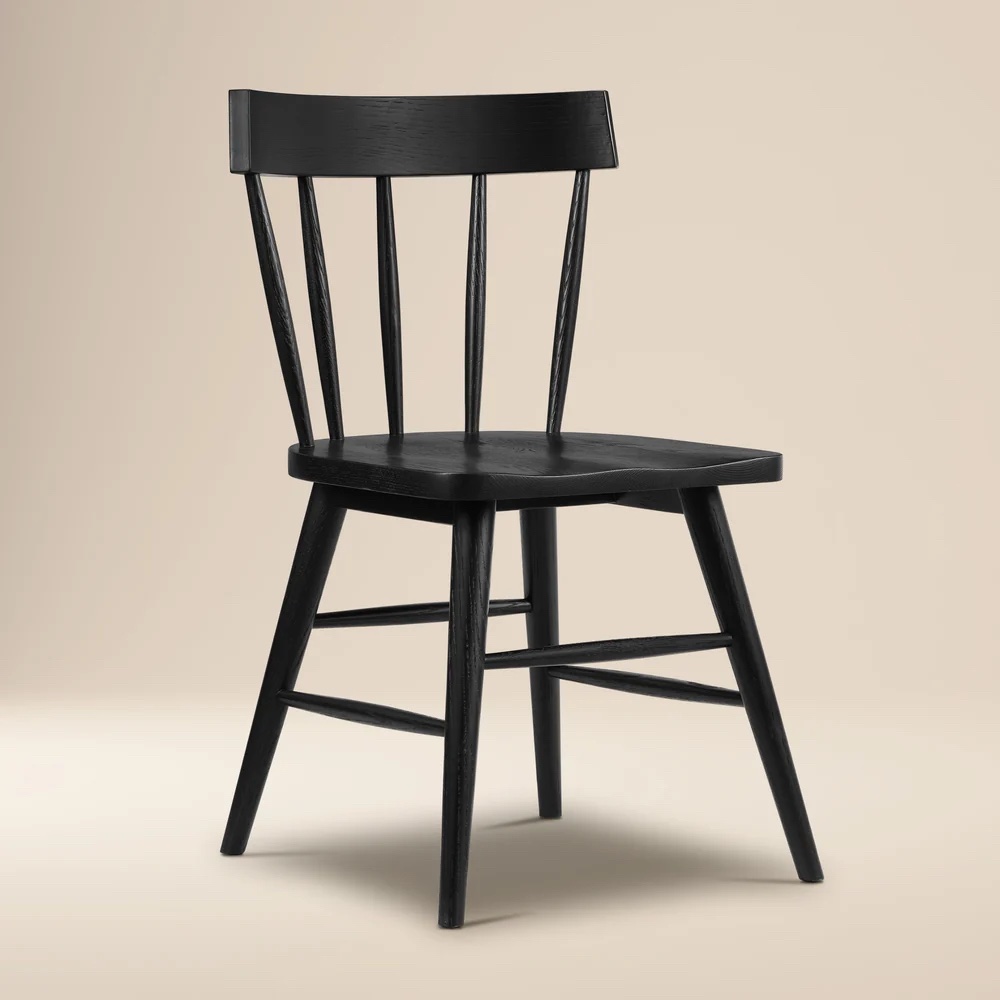 Poly & Bark Dining Chair - Black