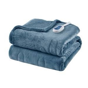 Beautyrest Microlight Reversible Luxury Heated Throw
