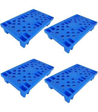 Lightweight Blue Plastic Floor Pallets 19” * 11.5”