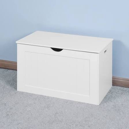 Wood Toy Box (white)
