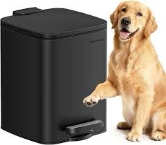 SONGMICS Trash Can WQ6C01