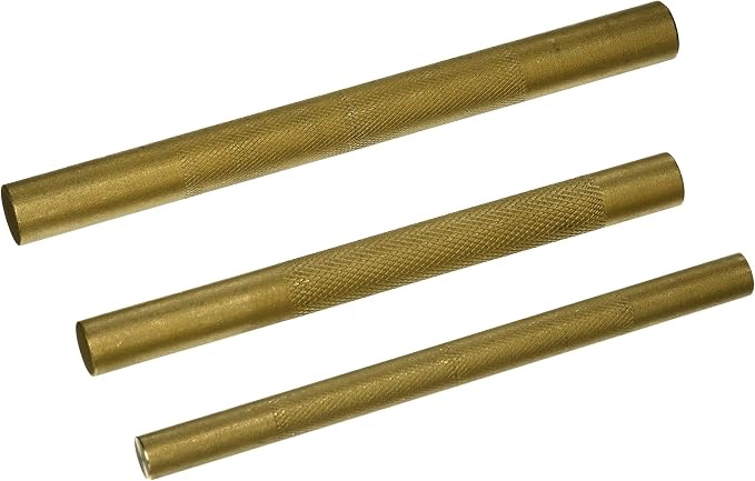 Tool Aid 3 Pc Punch Set Brass (1/2”  5/8”  3/4”)