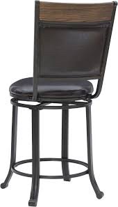 Powell Company 15D2020CS Brown Counter Stool