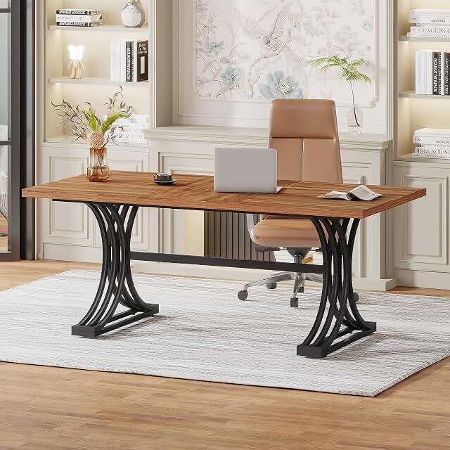 Hoga Furniture HOGA-LD0269 office desk brown rustic