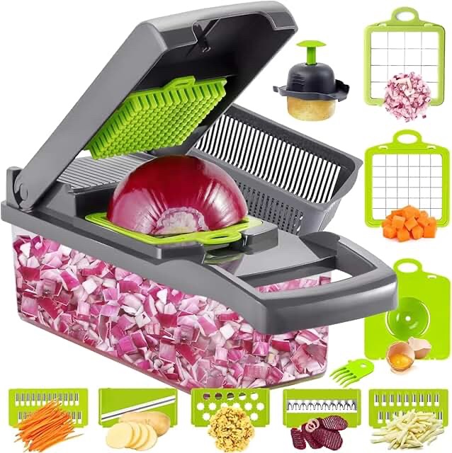Kitchen Ideas 16-in-1 Vegetable Chopper and Slicer