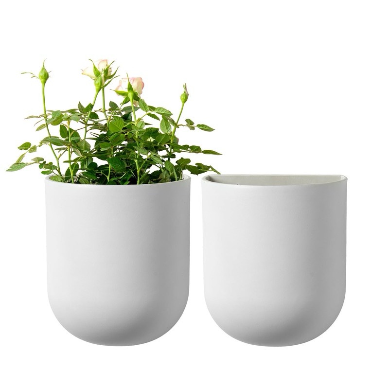 La Jolie Maison Wall Mounted Planter Pots, Set of 2