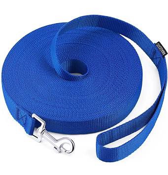 Long Dog Leash, Blue, 100FT