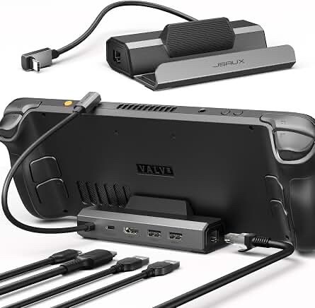 JSAUX USB-C 6-in-1 Multifunction Adapter for Steam Deck
