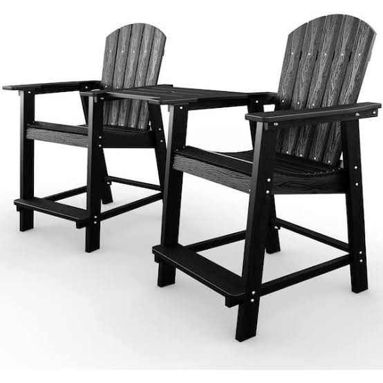 dmi outdoor living Adirondack-Bar Stool (2pc Set)