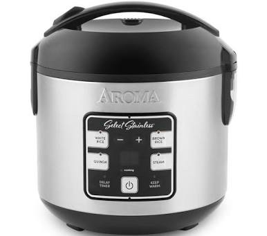 Aroma Select Stainless Rice & Grain Multicooker ARC-914SBDS