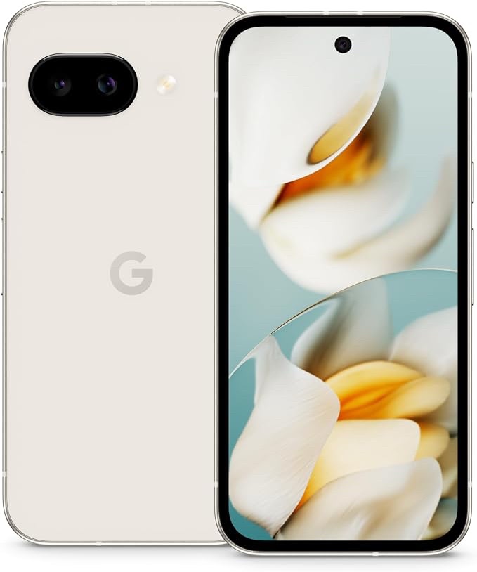 Tested-Google Pixel 9a 128GB Porcelain Smartphone