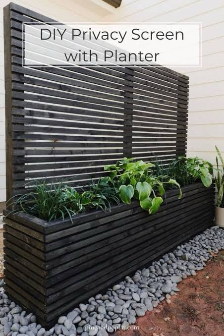 Privacy Screen for planter box
