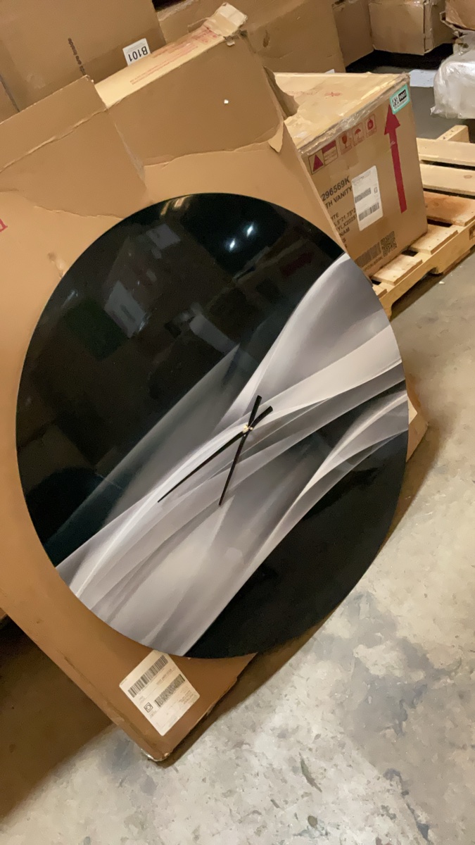 Design Art, Mirrors, Clocks Modern Abstract Wall Clock