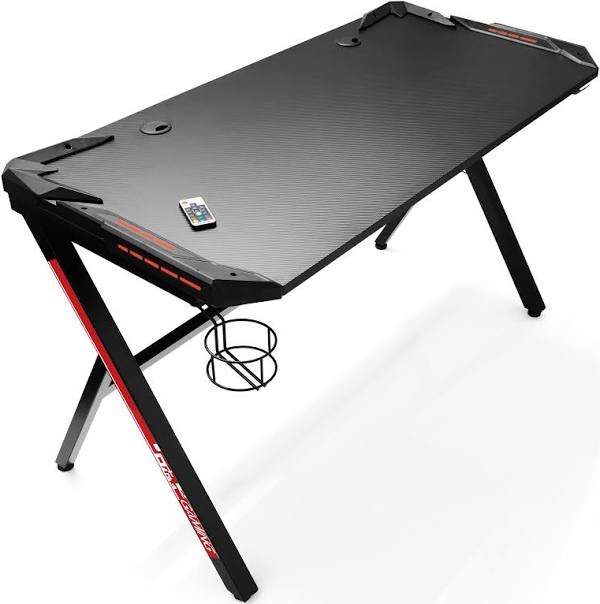 Innovation World 160cm Full Size Gaming Desk (Black)