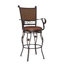 Powell Big and Tall Armed Barstool