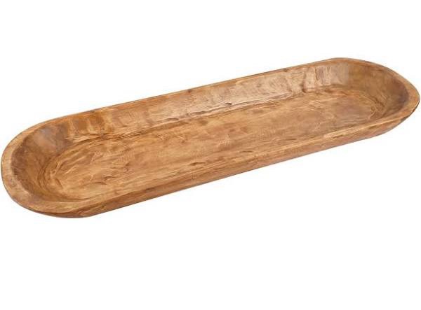 Decorative Hand-Carved WoodenBowl