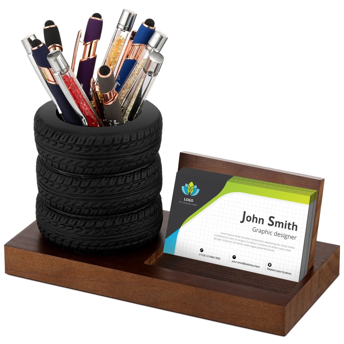 Sherr Tire Shape Stationery Set for Desk