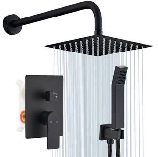 GOXIUHAN Shower System with 8 Inch Shower Head
