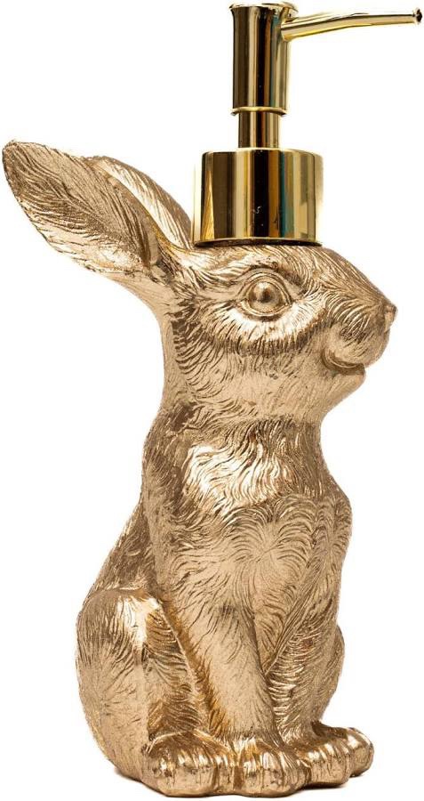 Soap Dispenser Bunny Gold