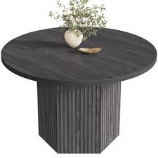 Coffee Table hexagon base Round Top