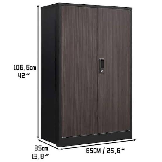 Storage Cabinet, Black Brown, Item No: ZS142
