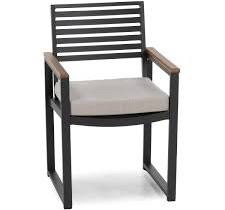 Hixon Chair w/Tangent Arms/Tangent Side Panels, Antique Mahogany / Dark Gray Frame