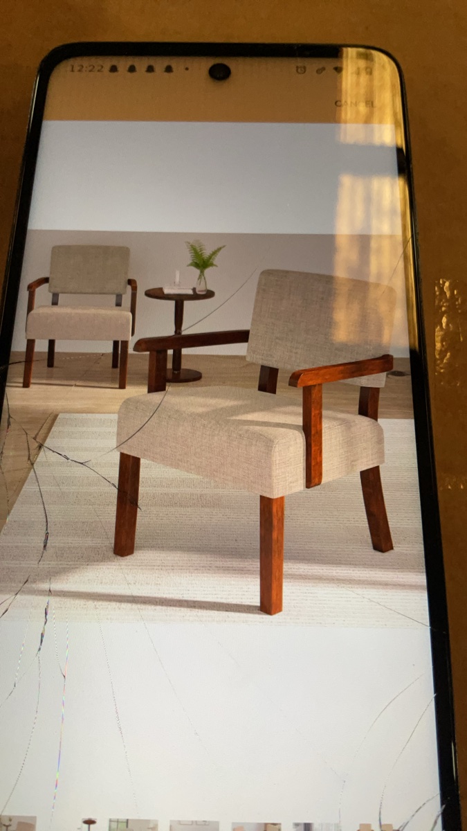 Accent Chair ACO1&AC03 Cherry