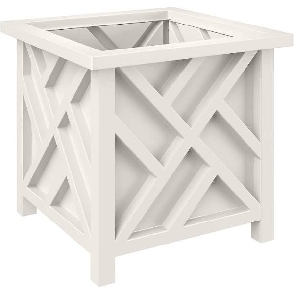 Outdoor Wooden Lattice Planter Box