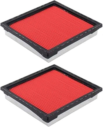 NewYall Pack of 2 Engine Air Filter