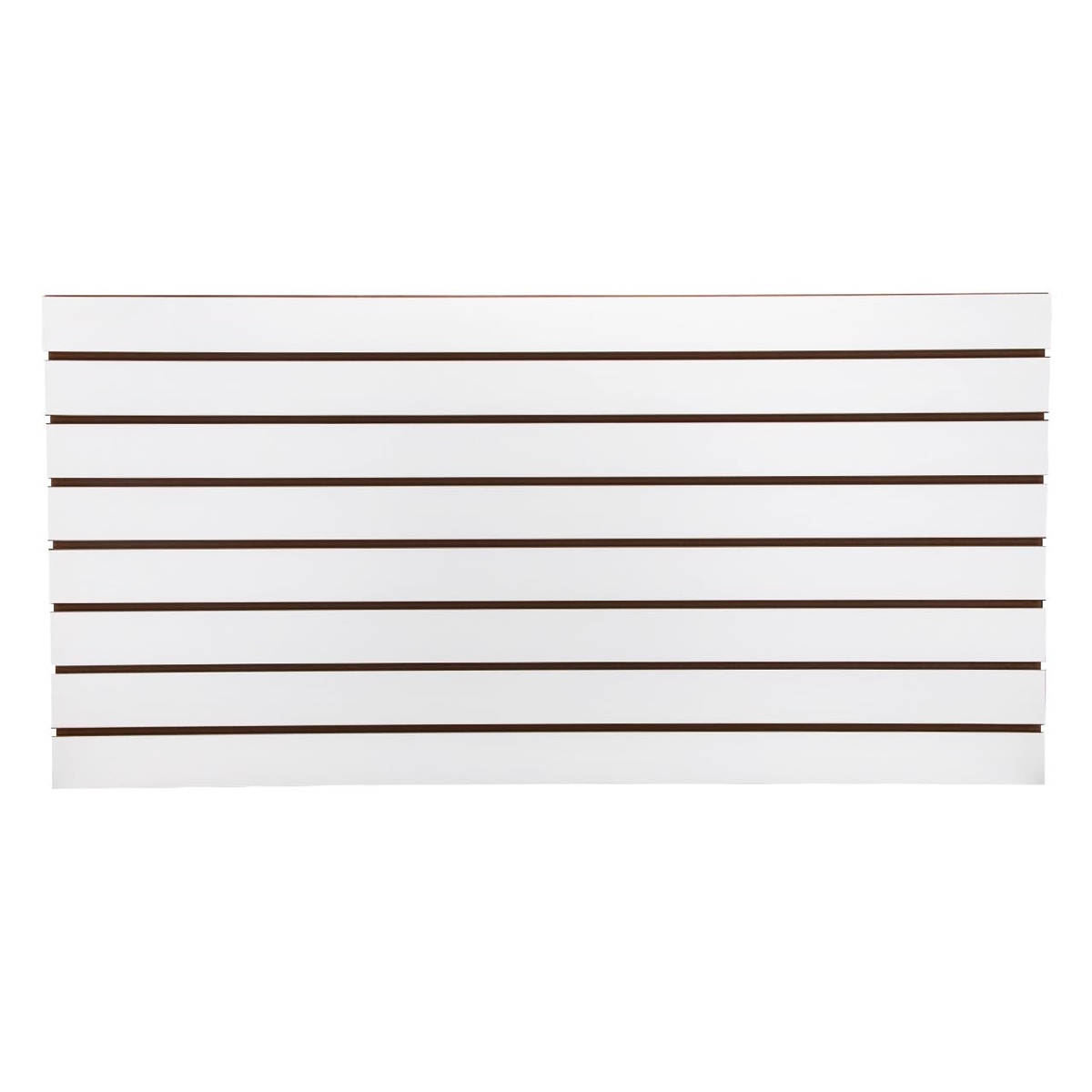NewAge Products 40SQFT PVC Slatwall - White