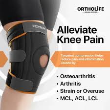 Ortholife Medical Support Knee Brace with Patella Stabilizer