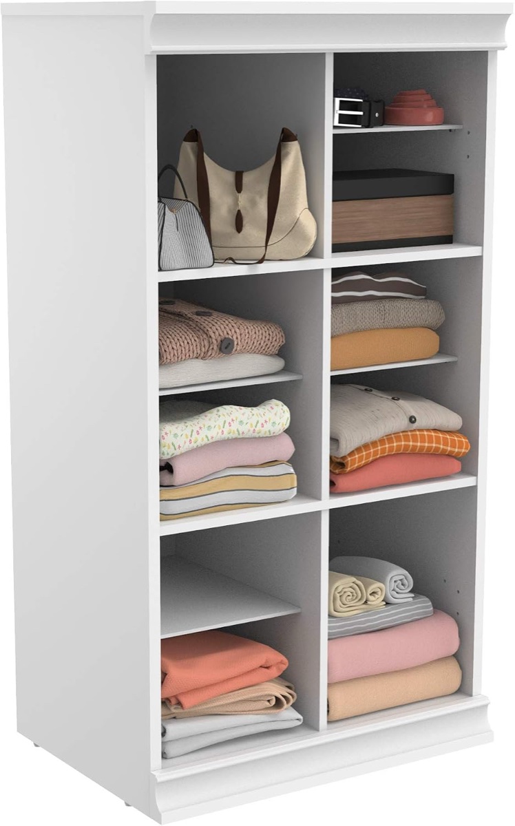 ClosetMaid Modular Storage Divided Unit - White