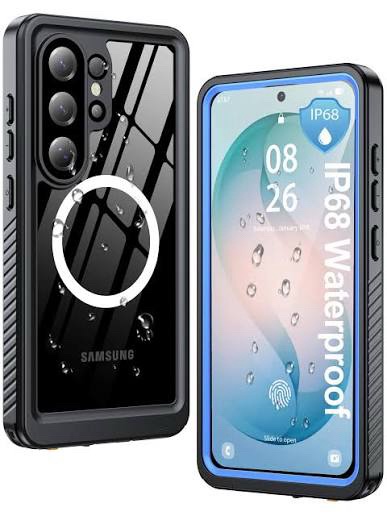 ANTSHARE Case for Samsung Galaxy S26 Plus, Blue/Clear