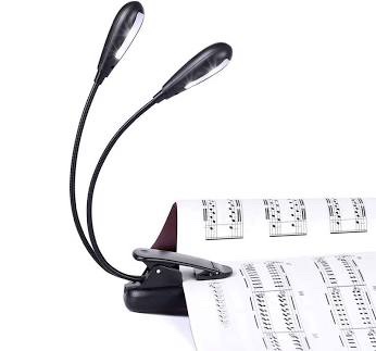 iGoober Rechargeable Reading Light, Dual Arm, Warm Light