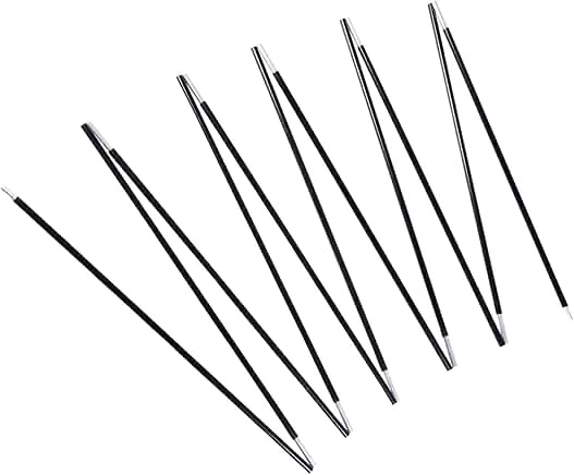Camping Tent Poles Replacement, 3-Pole Pack