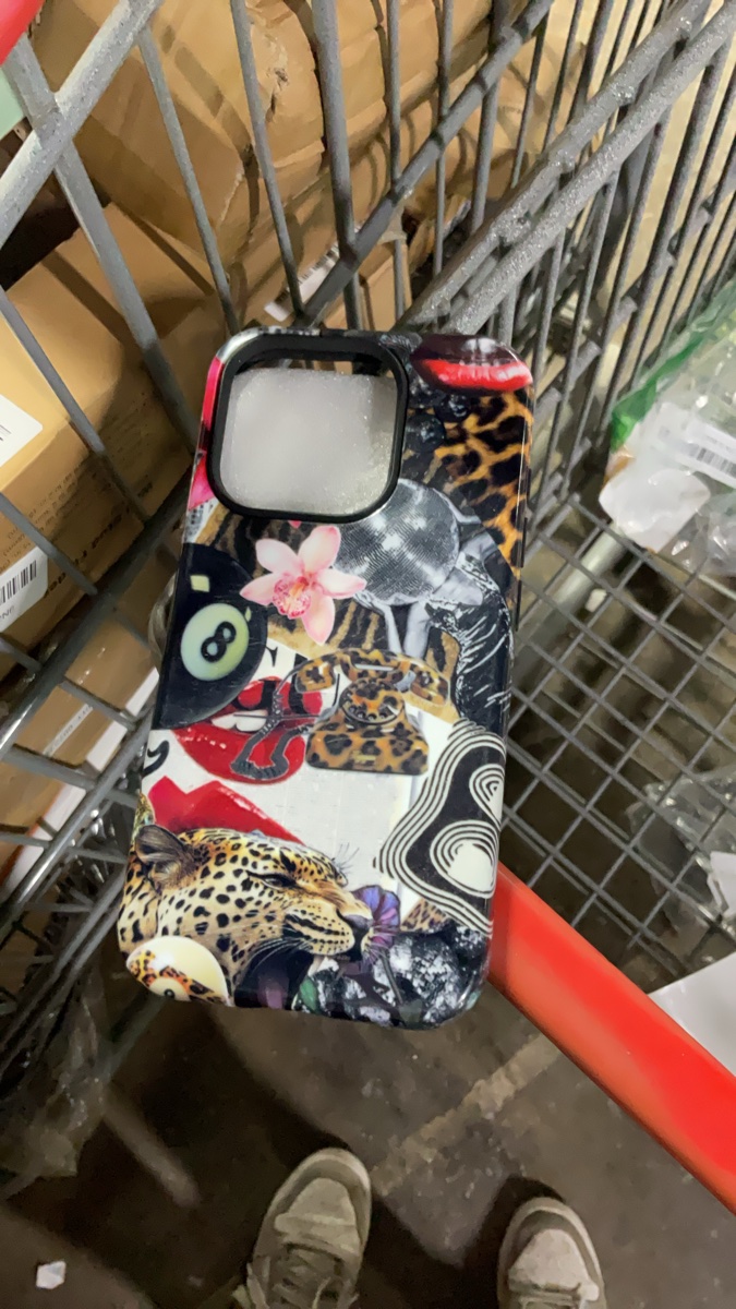 Mobile Phone Case - Retro Collage Print