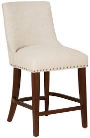 Powell A Linon Home Decor Brand 20B2015CSEN Natural Espresso Counter Stool