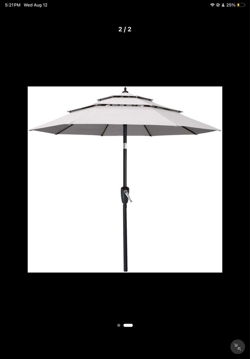 ABCCANOP Patio Umbrella 11ft Beige