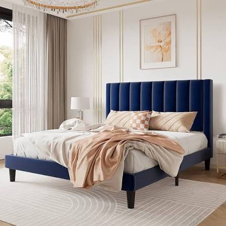 Navy blue Bedframe pieces