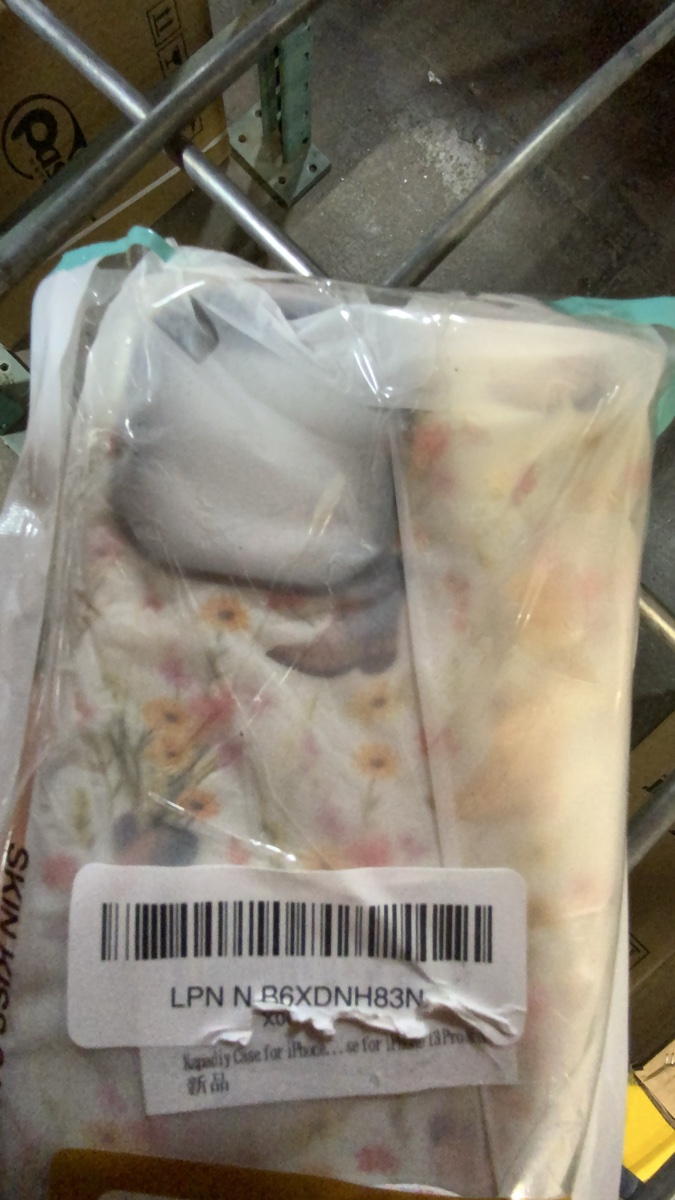 Kapadiy Floral Pattern iPhone 13 Pro Max Mobile Phone Case Waterproof Pouch